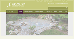 Desktop Screenshot of indianrunlandscaping.com